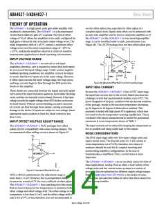 浏览型号ADA4637-1ACPZ-RL的Datasheet PDF文件第14页