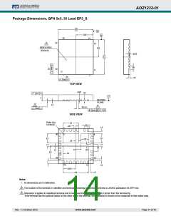 浏览型号AOZ1232QI-01的Datasheet PDF文件第14页