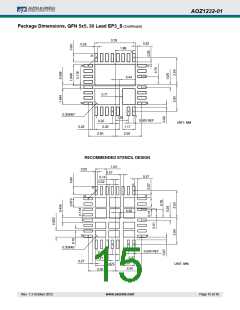浏览型号AOZ1232QI-01的Datasheet PDF文件第15页