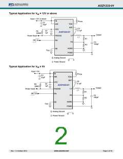 浏览型号AOZ1232QI-01的Datasheet PDF文件第2页