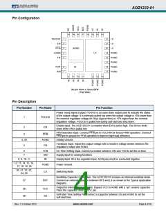 浏览型号AOZ1232QI-01的Datasheet PDF文件第4页