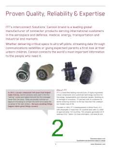浏览型号CA3102E28-15P-B-14的Datasheet PDF文件第2页