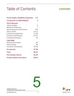 浏览型号CA3102E28-15P-B-14的Datasheet PDF文件第5页