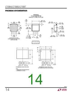 浏览型号LT1584CT-33的Datasheet PDF文件第14页