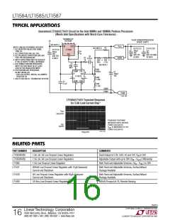 浏览型号LT1584CT-33的Datasheet PDF文件第16页
