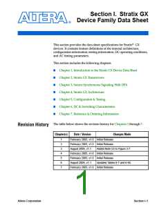 浏览型号EP1SGX40GF1020I6N的Datasheet PDF文件第1页