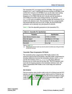 浏览型号EP1SGX40GF1020I6N的Datasheet PDF文件第17页
