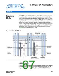 浏览型号EP1SGX40GF1020I6N的Datasheet PDF文件第67页