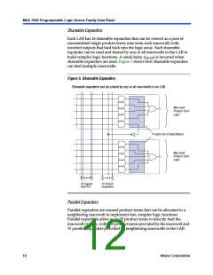 浏览型号EPM7064STC100-10N的Datasheet PDF文件第12页