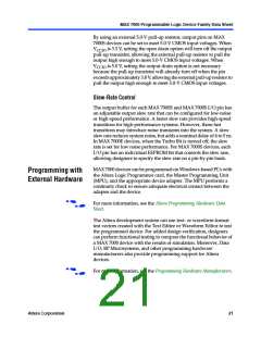 浏览型号EPM7128SQI100-10N的Datasheet PDF文件第21页