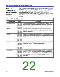 浏览型号EPM7128SQI100-10N的Datasheet PDF文件第22页