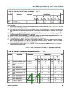 浏览型号EPM7128SQI100-10N的Datasheet PDF文件第41页