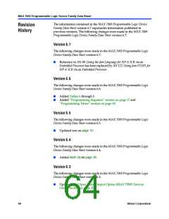 浏览型号EPM7128SQI100-10N的Datasheet PDF文件第64页
