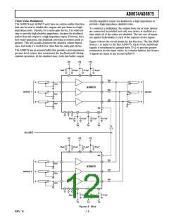 浏览型号AD8074ARU-REEL7的Datasheet PDF文件第12页