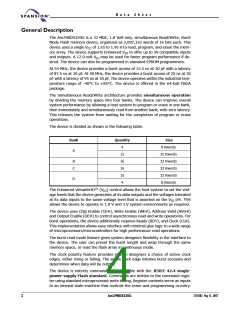 浏览型号AM29BDS320GTC3VMF的Datasheet PDF文件第4页