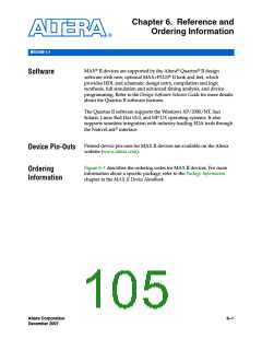 浏览型号EPM1270GT144I4N的Datasheet PDF文件第105页