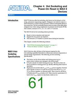 浏览型号EPM1270GT144I4N的Datasheet PDF文件第61页