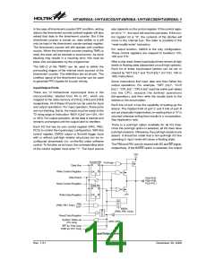 浏览型号HT48R05A-1(16NSOP-A)的Datasheet PDF文件第14页