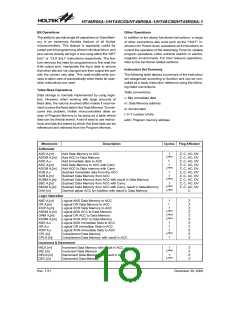浏览型号HT48R05A-1(16NSOP-A)的Datasheet PDF文件第18页
