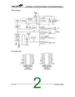 浏览型号HT48R05A-1(16NSOP-A)的Datasheet PDF文件第2页