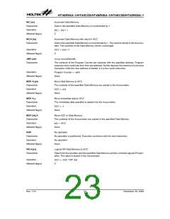 浏览型号HT48R05A-1(16NSOP-A)的Datasheet PDF文件第23页