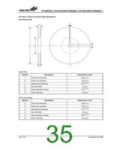 浏览型号HT48R05A-1(16NSOP-A)的Datasheet PDF文件第35页