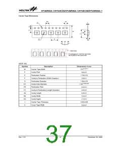 浏览型号HT48R05A-1(16NSOP-A)的Datasheet PDF文件第37页