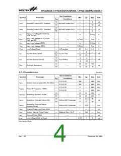 浏览型号HT48R05A-1(16NSOP-A)的Datasheet PDF文件第4页