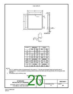 浏览型号5962-9461108HXC的Datasheet PDF文件第20页