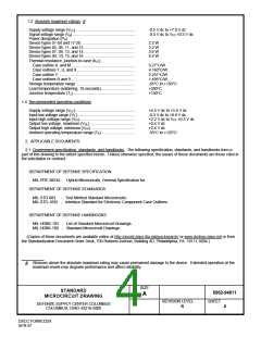 浏览型号5962-9461110HXA的Datasheet PDF文件第4页