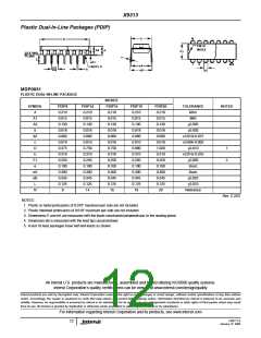 浏览型号X9313WSIT4的Datasheet PDF文件第12页