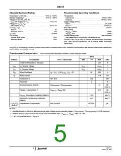 浏览型号X9313WSIT4的Datasheet PDF文件第5页