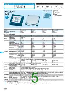 浏览型号DHS250B03-T的Datasheet PDF文件第5页
