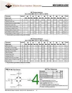 浏览型号WS128K32-17G1UIA的Datasheet PDF文件第4页