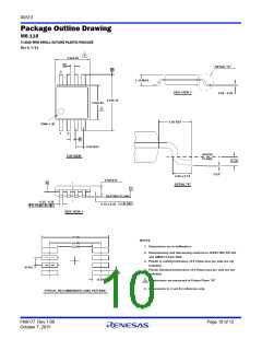 浏览型号X9313WSIT2的Datasheet PDF文件第10页