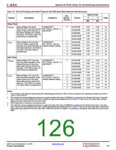 浏览型号XC3S100E-4VQG100CS1的Datasheet PDF文件第126页