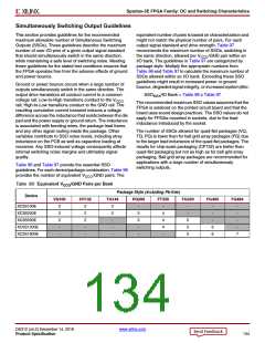 浏览型号XC3S100E-4VQG100CS1的Datasheet PDF文件第134页