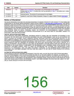 浏览型号XC3S100E-4VQG100CS1的Datasheet PDF文件第156页