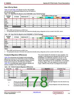 浏览型号XC3S100E-4VQG100CS1的Datasheet PDF文件第178页