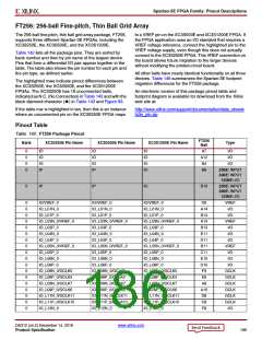 浏览型号XC3S100E-4VQG100CS1的Datasheet PDF文件第186页