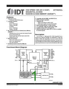 浏览型号70825L45GB的Datasheet PDF文件第1页