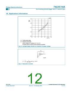 浏览型号74LVC14ADB,118的Datasheet PDF文件第12页