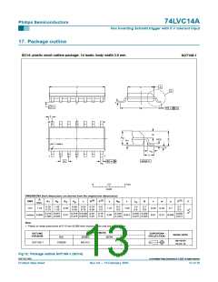 浏览型号74LVC14AD,118的Datasheet PDF文件第13页