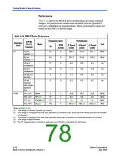 浏览型号EPM1270GF100I4N的Datasheet PDF文件第78页