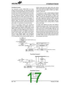 浏览型号HT46C64(52QFP-A)的Datasheet PDF文件第17页