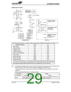 浏览型号HT46C64(52QFP-A)的Datasheet PDF文件第29页