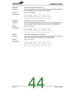 浏览型号HT46C64(52QFP-A)的Datasheet PDF文件第44页