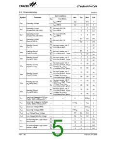 浏览型号HT46C64(52QFP-A)的Datasheet PDF文件第5页