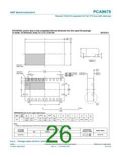 浏览型号PCA9675PW,112的Datasheet PDF文件第26页