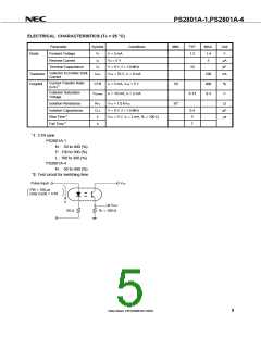浏览型号PS2801A-4N-V的Datasheet PDF文件第5页